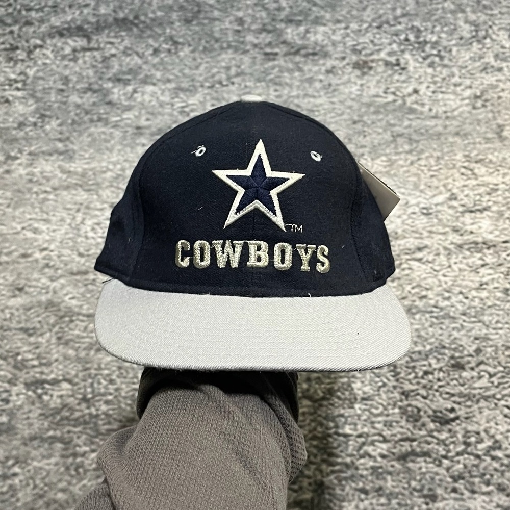 Vintage 90s Dallas Cowboys‎ New Era 59Fifty Pro Fitted Hat Size 6 3/4 Wool NEW